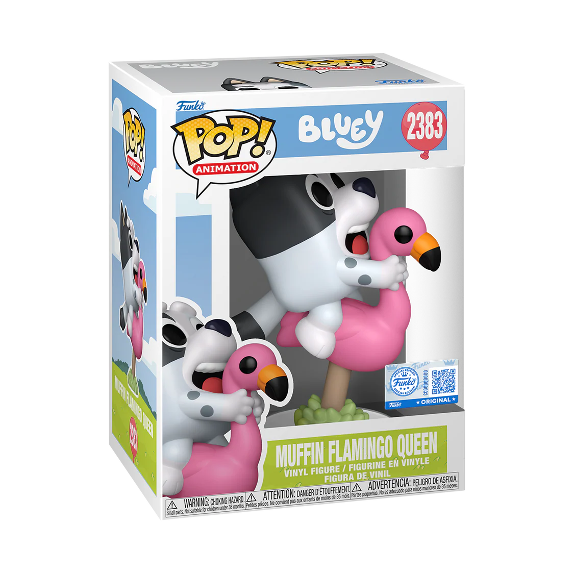 Funko POP! Muffin Flamingo Queen - Limited Edition Entertainment Earth Exclusive