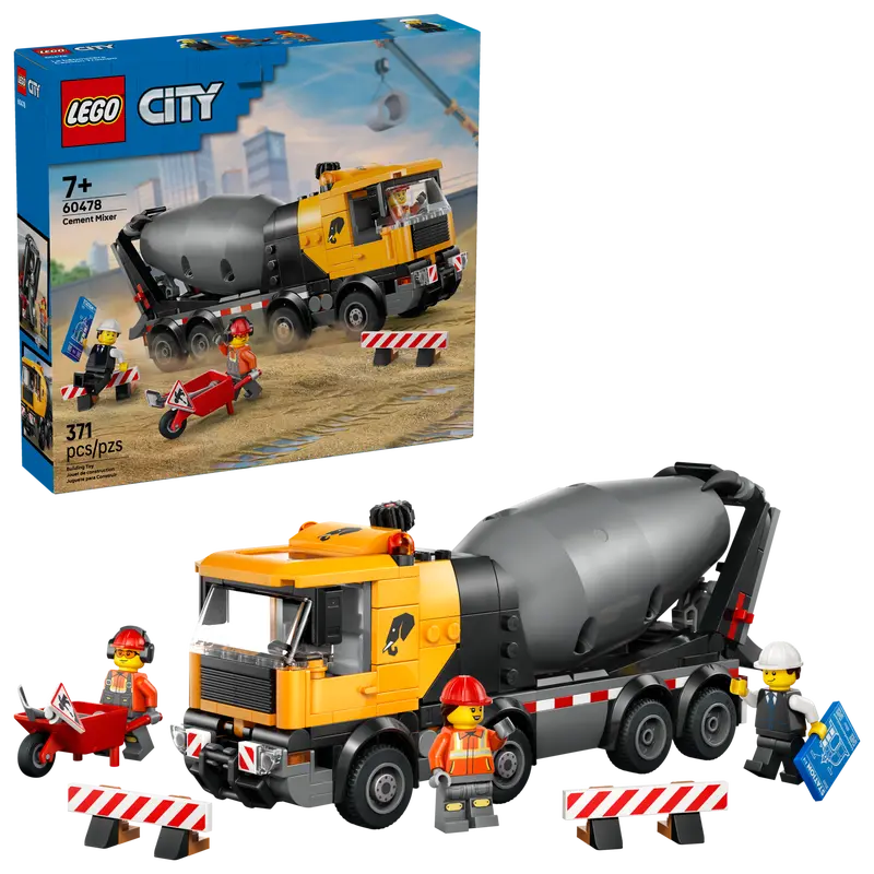 LEGO Cement Mixer