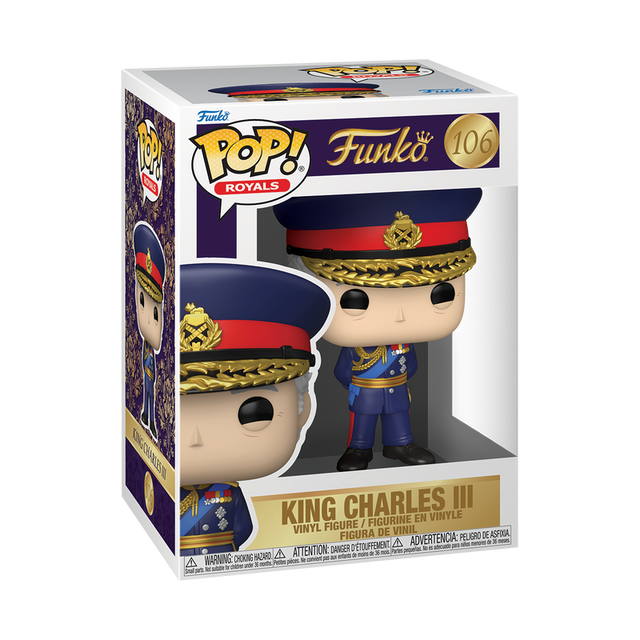 Funko POP! King Charles III (Pre-Order)