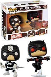 Funko POP! Bullseye & Daredevil (2-Pack) - Limited Edition Marvel Collector Corps Exclusive