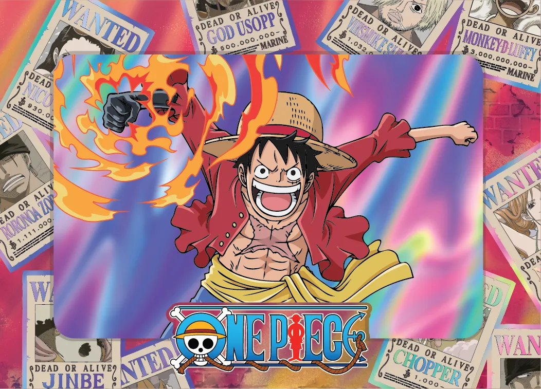 CYBERCEL's One Piece Series 01 features cel art cards