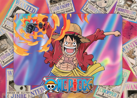 CYBERCEL's One Piece Series 01 features cel art cards