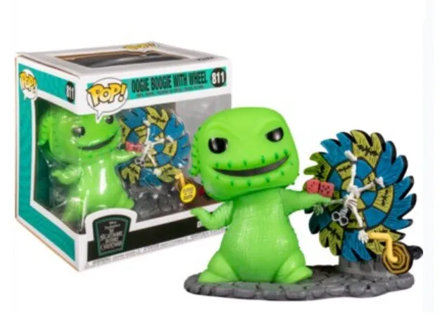 Funko POP! Oogie Boogie with Wheel (Glow) - Limited Edition Box Lunch Exclusive