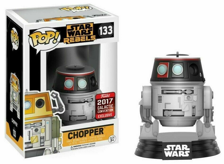 Funko POP! Chopper - Limited Edition 2017 Galactic Convention Exclusive