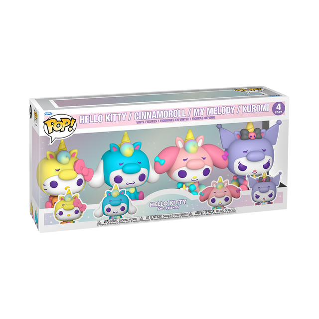 Funko POP! Hello Kitty (Unicorn Outfit) (4-Pack) (Pre-Order)