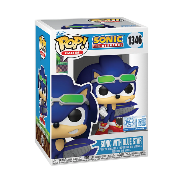Funko POP! Sonic with Bluestar - Limited Edition Specialty Series Exclusive (Pre-Order)