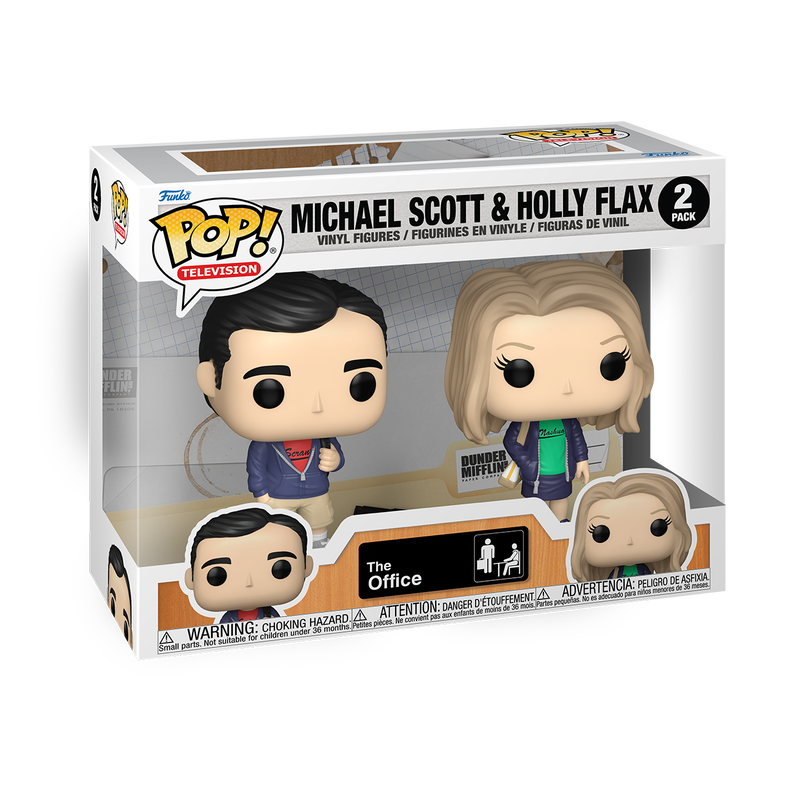 Funko POP! Michael Scott & Holly Flax (2-Pack)
