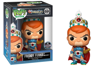 Funko POP! Freddy Funko as King Lion-O (Royalty L.E. 1614) - Limited Edition NFT Release