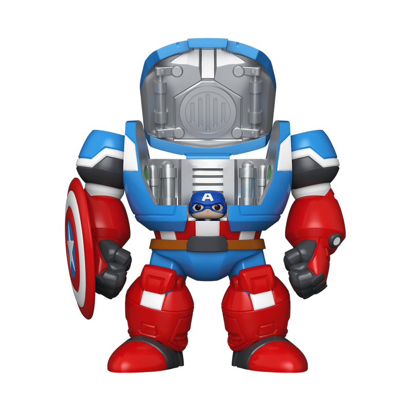 Bitty POP! Captain America Mech with Captain America (Bitty Bot)