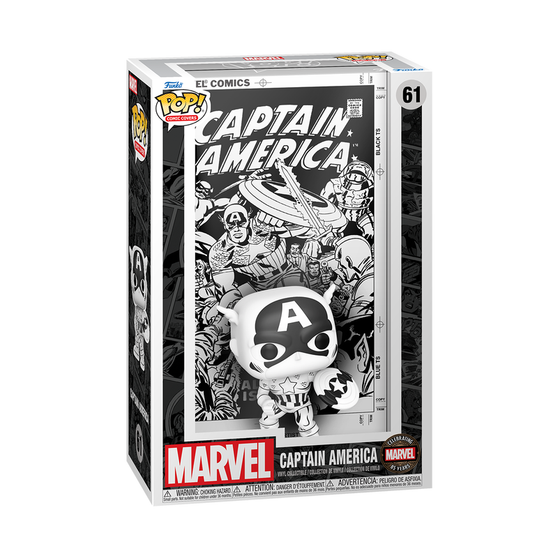 Captain America (Comic Cover)