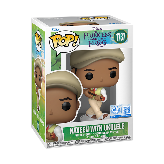 Funko POP! Naveen with Ukulele - Limited Edition Funko Shop Exclusive (Pre-Order)