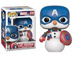 Cap Snowman Marvel Funko Pop