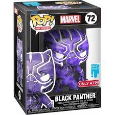 Funko POP! Black Panther (Art Series) - Limited Edition Target Exclusive