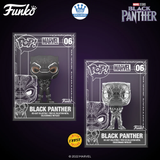 Funko POP! Black Panther (Die-Cast) - Limited Edition Funko Shop Exclusive (Chance of a Chase)