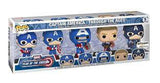 Funko POP! Captain America: Through The Ages (5-Pack) - Limited Edition Amazon Exclusive