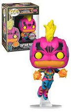 Funko POP! Captain Marvel (Black Light) - Limited Edition Special Edition Exclusive