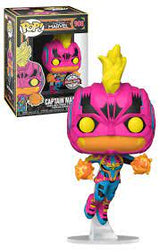 Funko POP! Captain Marvel (Black Light) - Limited Edition Special Edition Exclusive