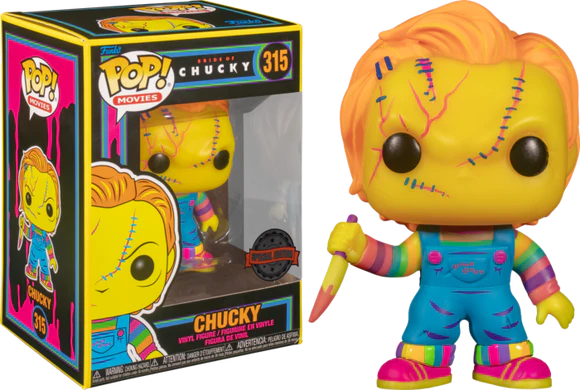 Funko POP! Chucky (Black Light) - Limited Edition Special Edition Exclusive