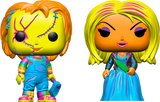 Funko POP! Chucky & Tiffany (Black Light) - Limited Edition Hot Topic Exclusive
