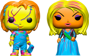 Funko POP! Chucky & Tiffany (Black Light) - Limited Edition Hot Topic Exclusive