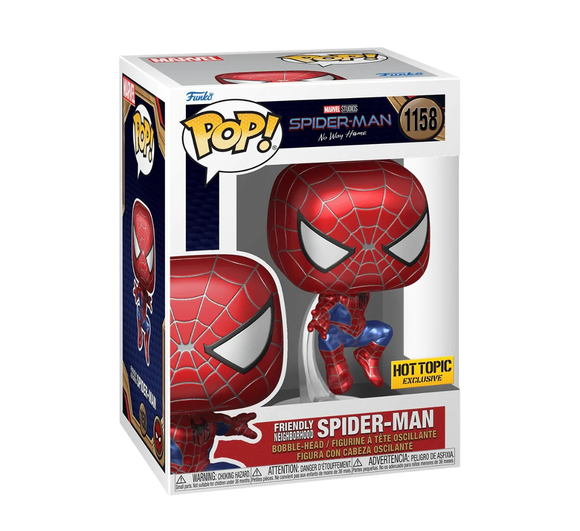 Funko POP! Friendly Neighborhood Spider-Man - Limited Edition Hot Topic Exclusive