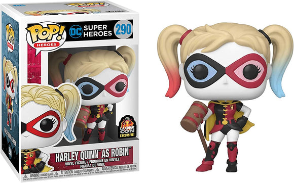 Funko POP! Harley Quinn as Robin - Limited Edition 2019 LACC Exclusive