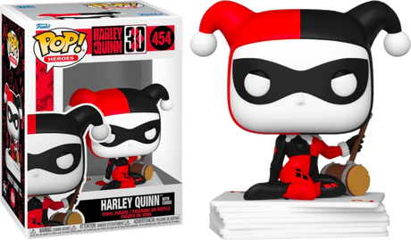 Funko POP! Harley Quinn with Cards - Limited Edition GameStop Exclusive