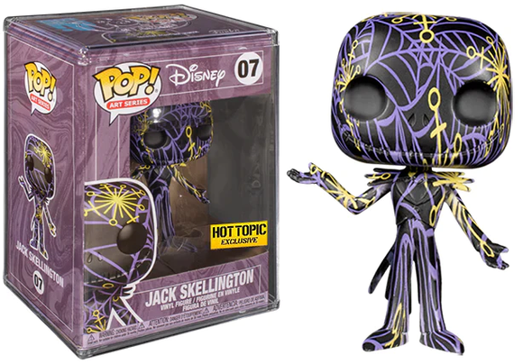 Funko POP! Jack Skellington (Art Series) - Limited Edition Hot Topic Exclusive