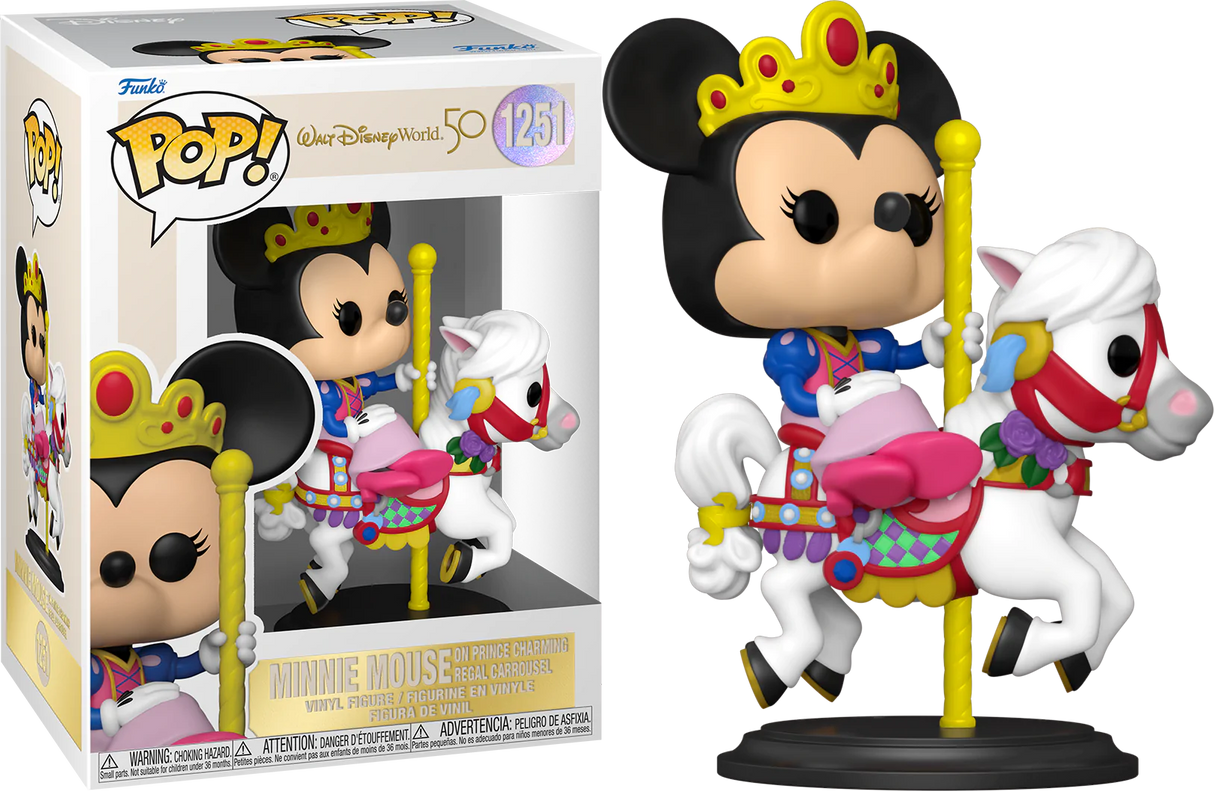 Funko POP! Minnie Mouse on Prince Charming Regal Carrousel
