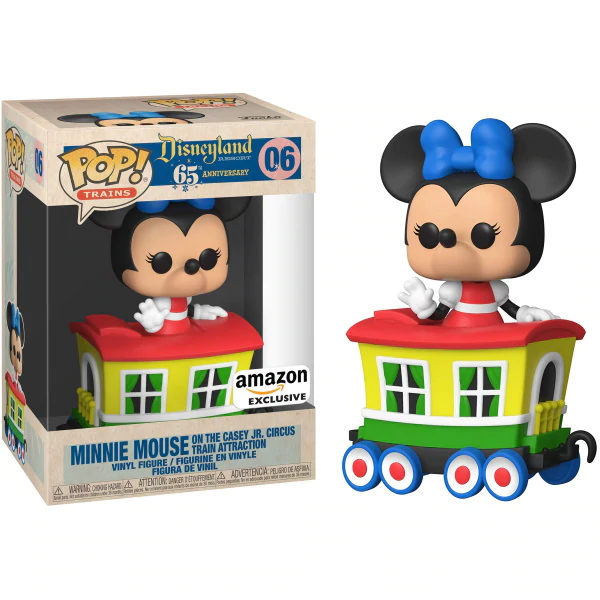 Funko POP! Minnie Mouse on the Casey Jr. Circus Train Attraction - Limited Edition Amazon Exclusive