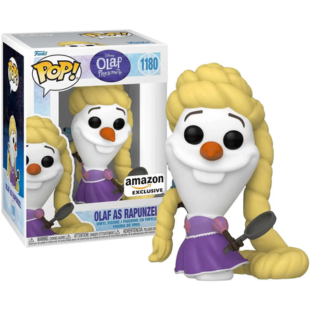 Funko POP! Olaf as Rapunzel - Limited Edition Amazon Exclusive
