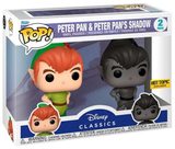 Funko POP! Peter Pan & Peter Pan's Shadow - Limited Edition Hot Topic Exclusive