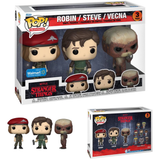 Funko POP! Robin, Steve & Vecna - Limited Edition Walmart Exclusive