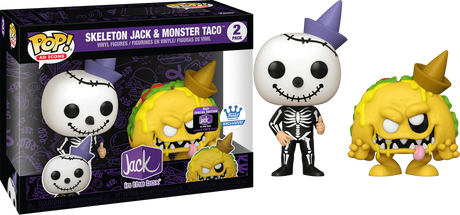 Funko POP! Skeleton Jack & Monster Taco - Limited Edition Funko Shop Exclusive