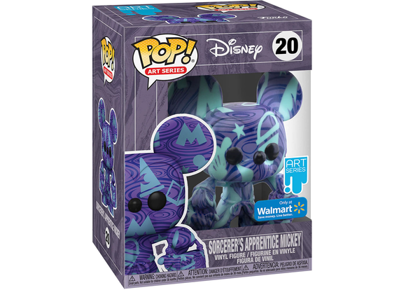 Funko POP! Sorcerer's Apprentice Mickey (Art Series) - Limited Edition Walmart Exclusive