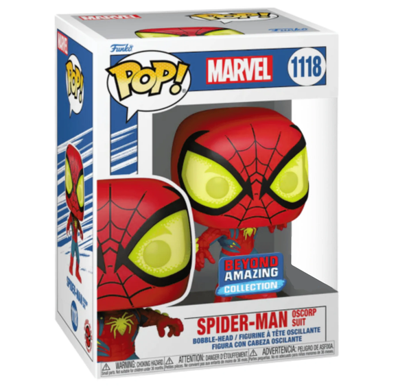 Funko POP! Spider-Man Oscorp Suit - Limited Edition Special Edition Exclusive