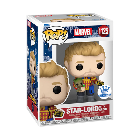Funko POP! Star-Lord With Groot - Limited Edition Funko Shop Exclusive