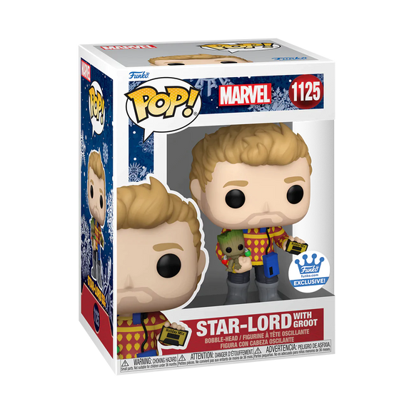 Funko POP! Star-Lord With Groot - Limited Edition Funko Shop Exclusive