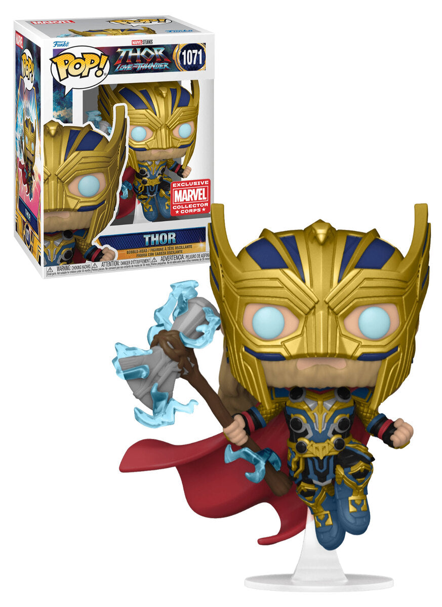 Funko POP! Thor - Limited Edition Marvel Collector Corps Exclusive