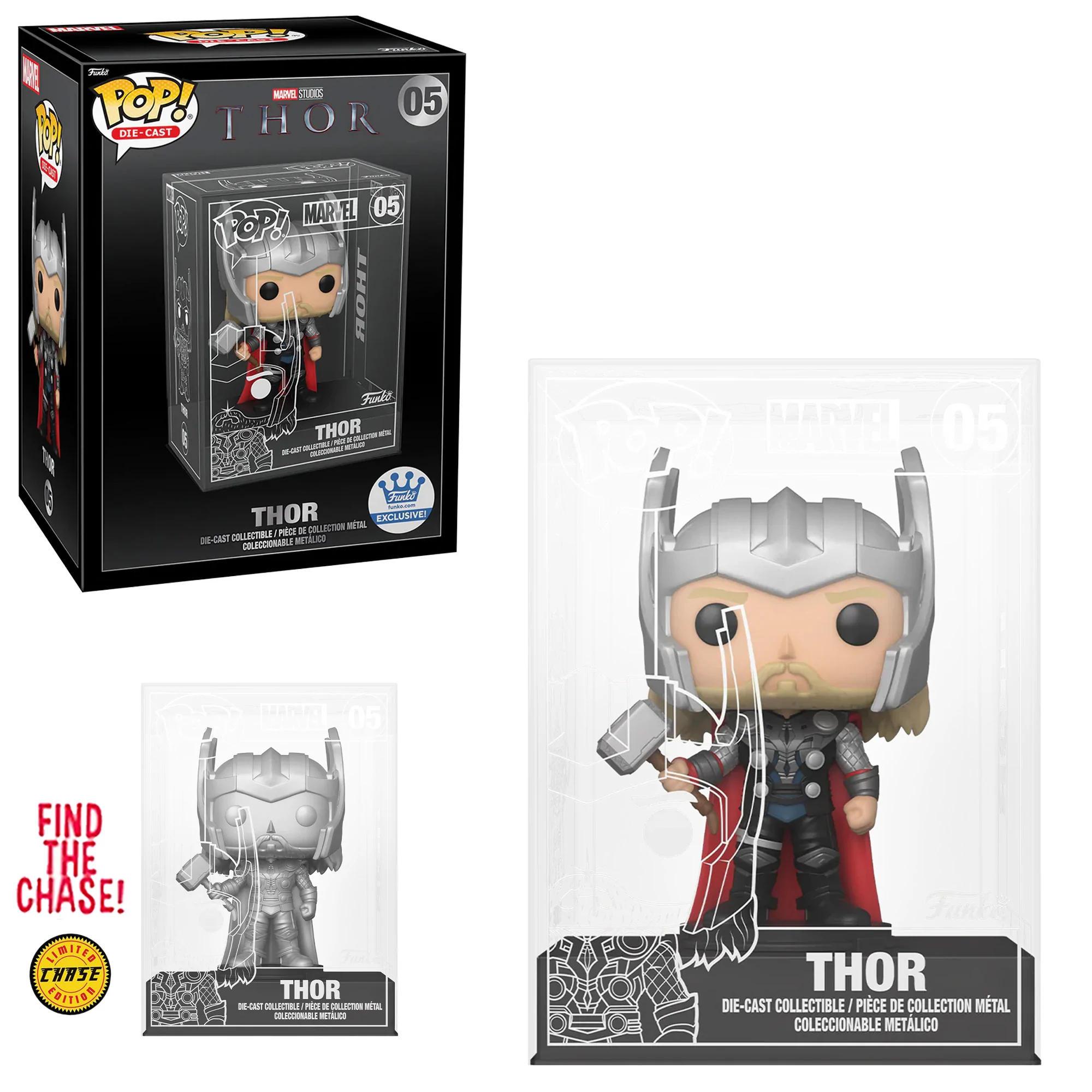 Funko POP! Thor (Die-Cast) - Limited Edition Funko Shop Exclusive