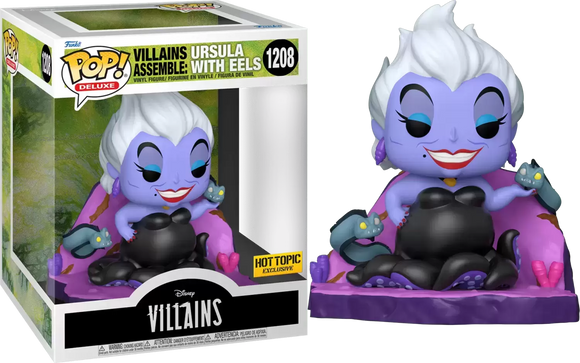 Funko POP! Villains Assemble: Ursula With Eels - Limited Edition Hot Topic Exclusive