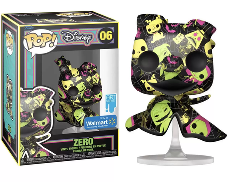 Funko POP! Zero (Black Light) (Art Series) - Limited Edition Walmart Exclusive