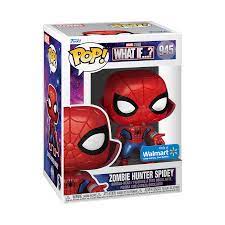 Funko POP! Zombie Hunter Spidey (Metallic) - Limited Edition Walmart Exclusive