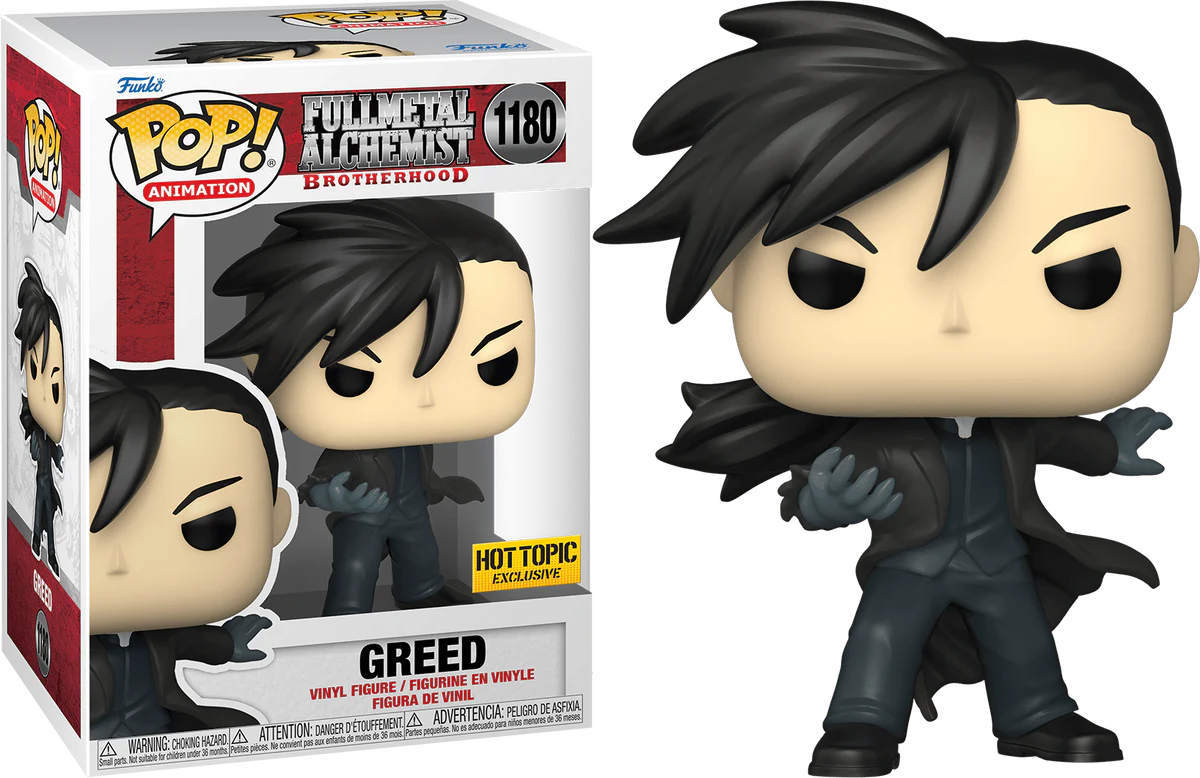 Greed Fullmetal Alchemist Brotherhood Funko POP