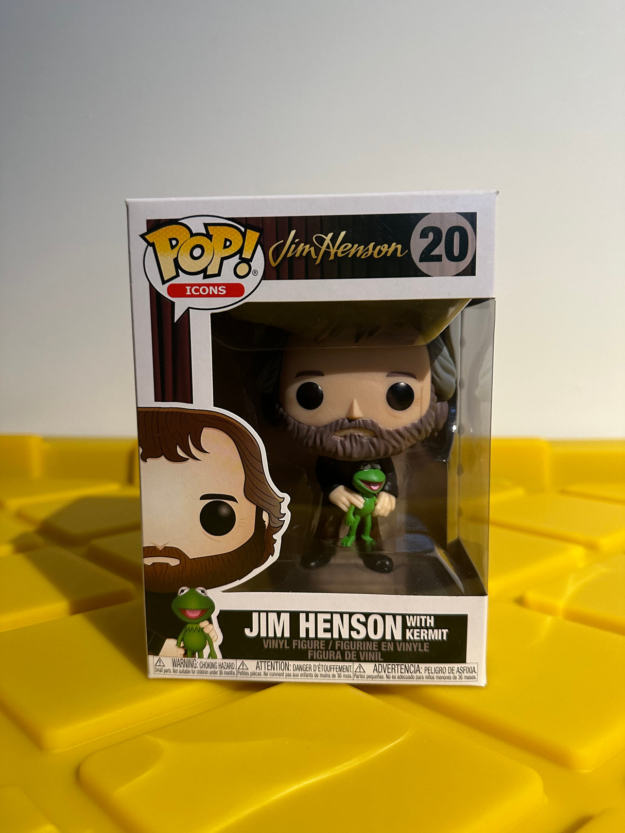 Jim Henson with Kermit