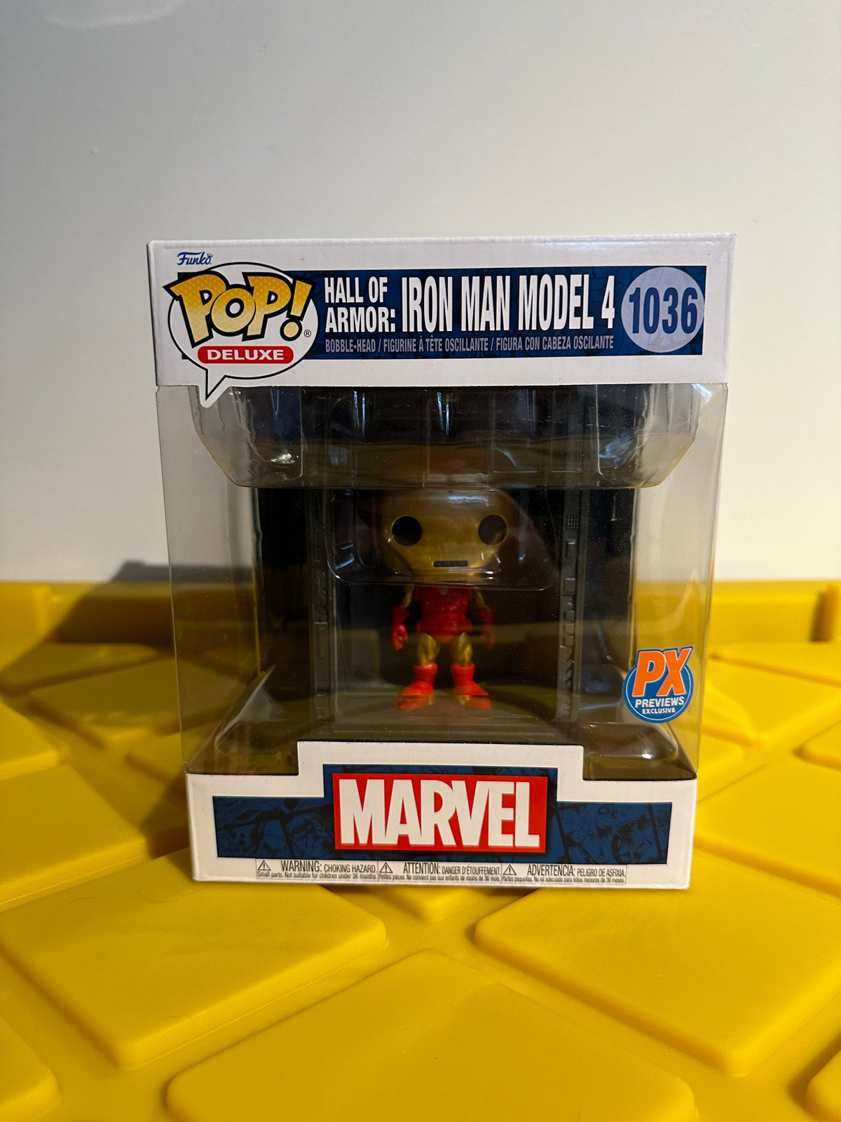 Hall Of Armor: Iron Man Model 4 - Limited Edition PX Previews Exclusive