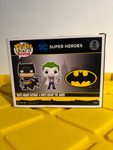 Funko POP! White Knight Batman & White Knight The Joker (2-Pack) - Limited Edition PX Previews Exclusive