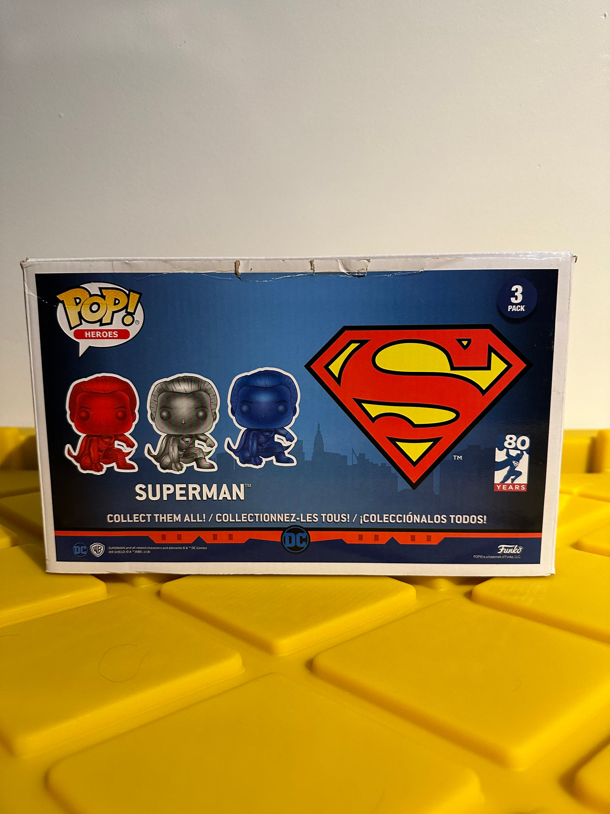Funko POP! Superman (3-Pack) - Limited Edition 2018 NYCC Exclusive
