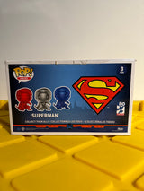 Funko POP! Superman (3-Pack) - Limited Edition 2018 NYCC Exclusive