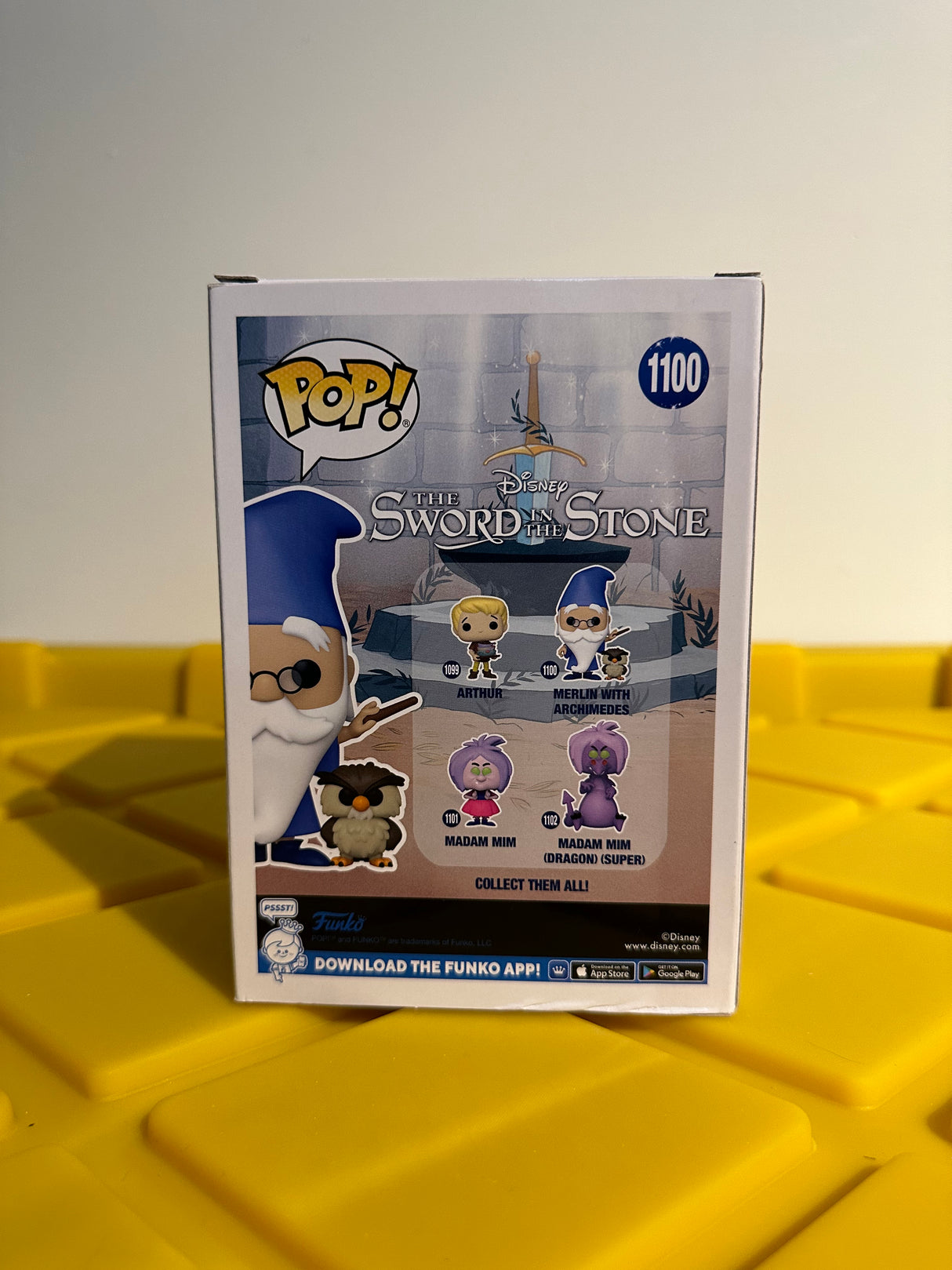 Funko POP! Merlin with Archimedes